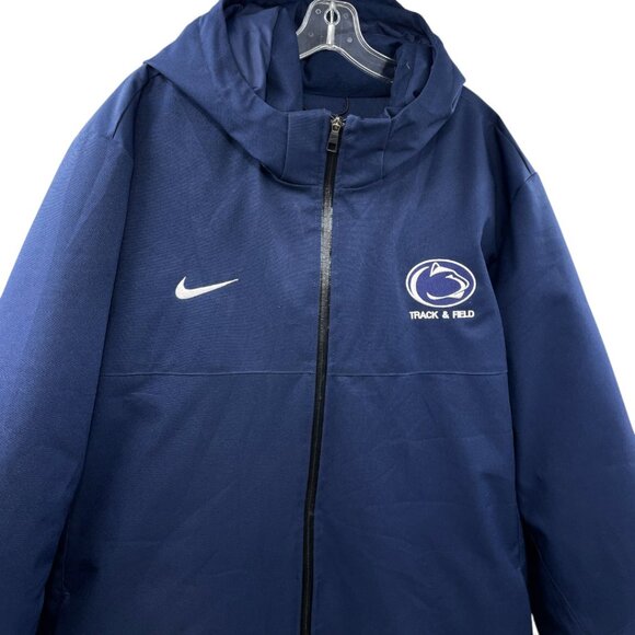 Nike Penn State Team Issues 550 Duck Down Winter Parka Puffer Jacket Men's 2XL - Picture 3 of 12